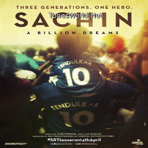 Sachin - A Billion Dreams Ringtones Cover